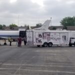 rescue dogs moved from  Alabama shelter to Kansas City.